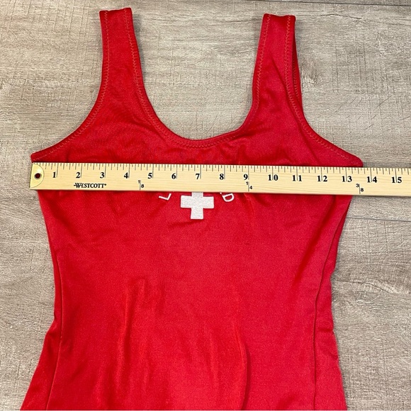 Vintage Official Lifeguard One Piece Bathing Suit - Picture 10 of 11